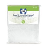 Sealy Cozy Dreams Waterproof Fitted Crib Mattress Pad