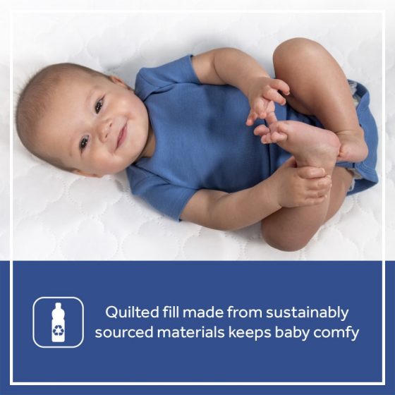 Sealy SecureStay Waterproof Crib Mattress Pad Sealy Baby