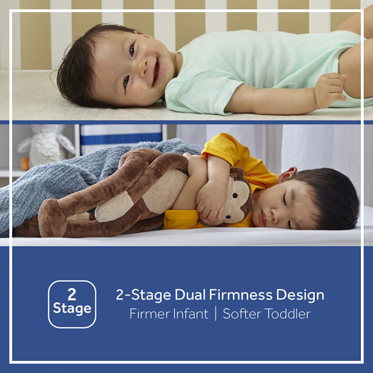 Sealy Cozy Cool 2-Stage, Baby Crib Mattress