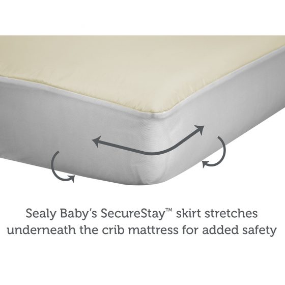 Sealy Allergy Protection Crib Mattress Protector Sealy Baby