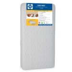 Sealy Cozy Rest 2-Stage Crib and Toddler Mattress - White