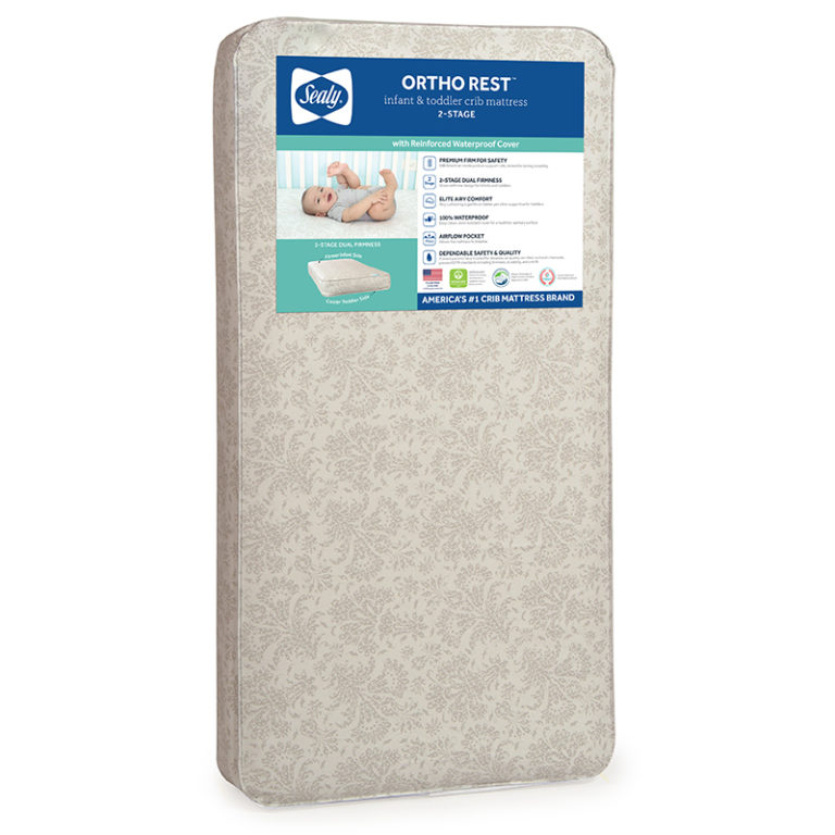 Sealy Ortho Rest 2-Stage Crib and Toddler Mattress