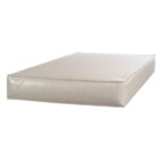 Flatlay of the Sealy 2-in-1 Natural Rest 2-Stage Crib Mattress
