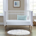 Crib in nursery