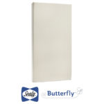 Sealy Butterfly Cotton Comfort Superior Firm Crib and Toddler Mattress