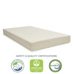 Sealy Butterfly Cotton Comfort Superior Firm Crib Mattress flat image