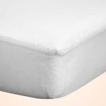 Sealy Allergy Protect Antimicrobial Waterproof Crib Mattress Pad - White