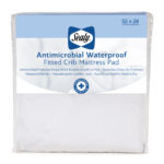 Sealy Antimicrobial Waterproof Toddler and Crib Mattress Pad - Quilted Antimicrobial Clover