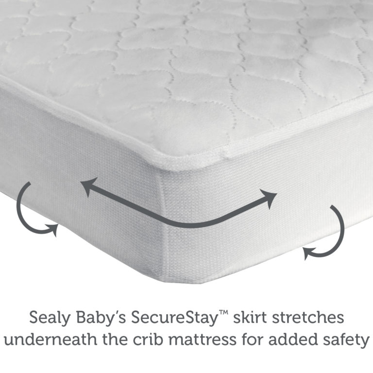 2 Pack Waterproof Quilted Crib Mattress pad with Four Clover Pattern for Baby 