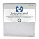 Sealy Moisture Wicking Cooling Waterproof Crib Mattress Pad - Quilted Moisture Wicking