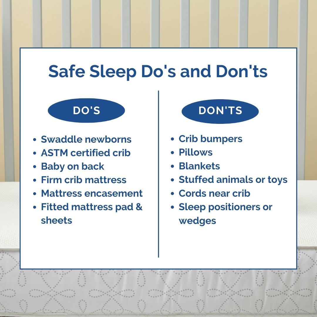 SIDS Safe Sleep Dos and Don'ts