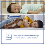 2-stage Crib and Toddler mattress