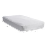Sealy® FreshFlow™ Breathable Waterproof Crib Mattress Pad - White