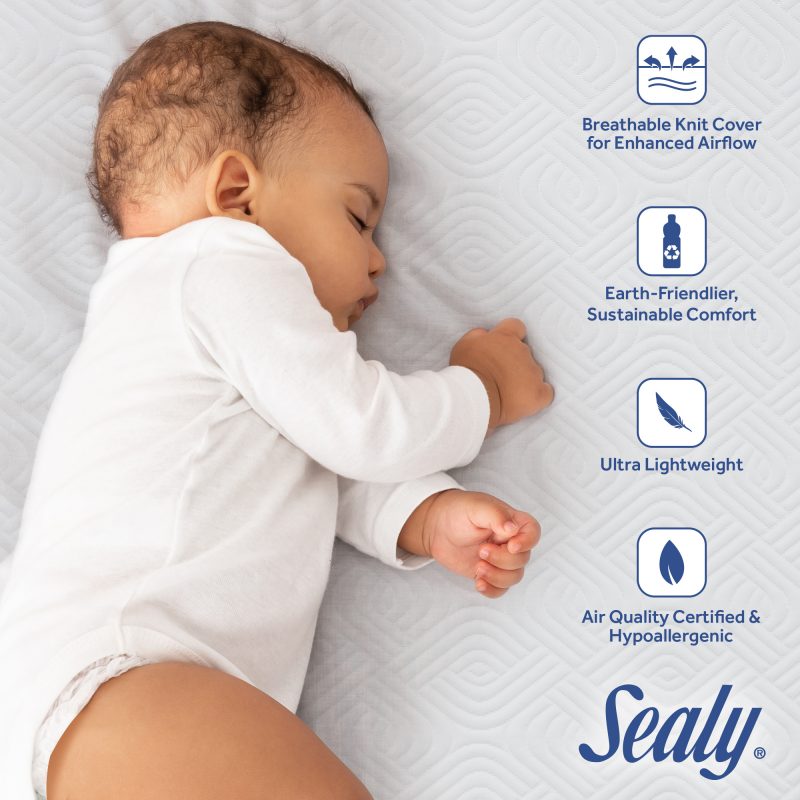 Breathable Crib Mattresses Infant & toddler Mattresses Sealy