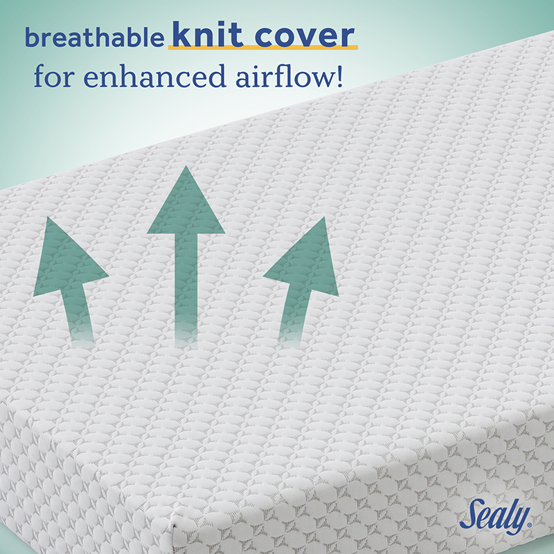 Sealy Refresh| Breathable Crib Mattress | Sealy Baby