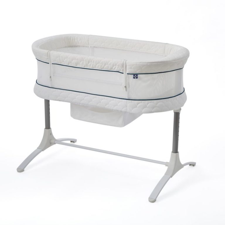 Sealy Cozy Cool Breathable 2-in-1 Baby Bassinet and Bedside Sleeper